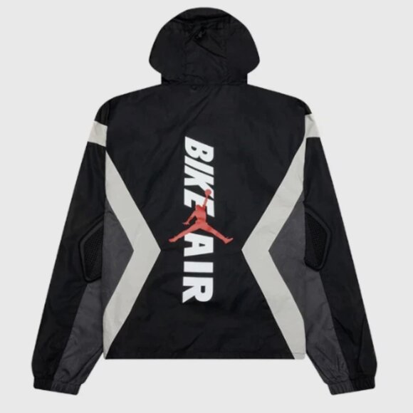 Jordan x Nigel Sylvester Draft Jacket Black "Large" Nike Bike Air - Picture 2 of 2